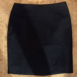Banana Republic Pinstripe Pencil Skirt